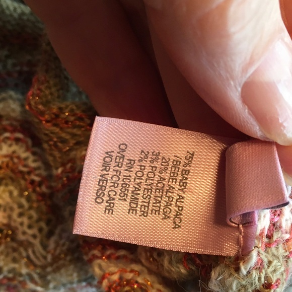 Calypso St. Barth Zigzag Cardigan in Earth Tones - Picture 7 of 8